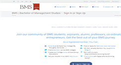 Desktop Screenshot of bms.co.in
